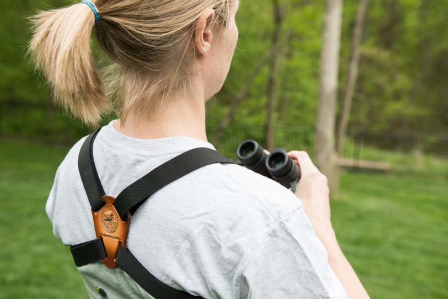 The Binocular Harness Strap – Getting Set For The Following Shot